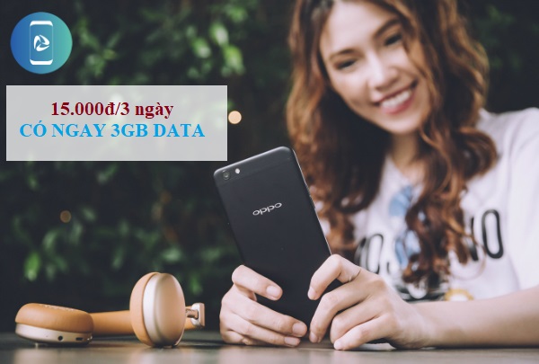Gói cước 3D5 VinaPhone Gói cước 3D5 VinaPhone 15.000đ ưu đãi tặng đến 3GB để lướt web